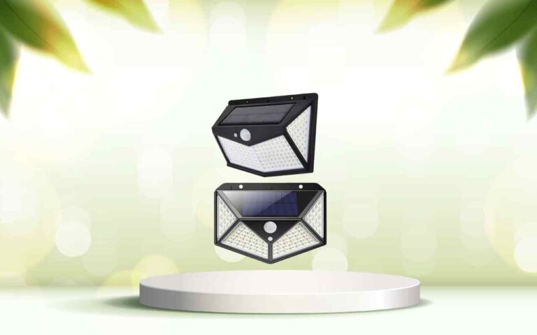 Faretto Solare Solar Power 100 LED: Illuminazione ecologica e potente per spazi esterni